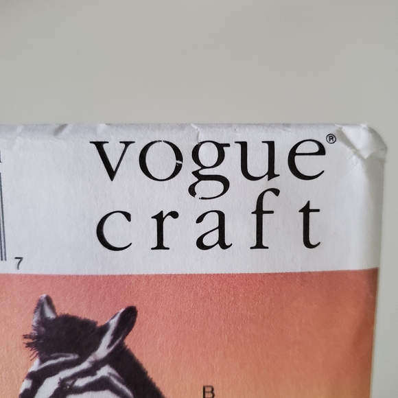 Vogue 8349 Linda Carr Stuffed Plush Animal Pattern Monkey Giraffe Elephant Zebra - Picture 3 of 8